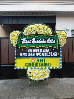 Papan Bunga Duka di Sindang Mandi