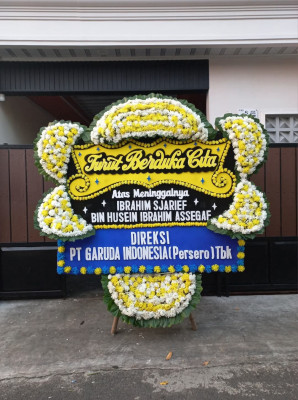 Papan Bunga Duka di Sindang Mandi