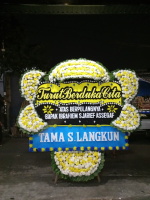 Papan Bunga Duka di Sindang Mandi