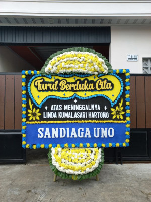 Papan Bunga Duka di Sindang Mandi