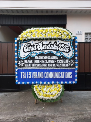 Papan Bunga Duka di Sindang Mandi